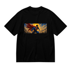 Sunlit Flight Panorama Women's T-Shirt for Vacation Days