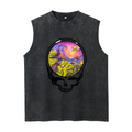 Grateful Dead-themed washed graphic tank top product image