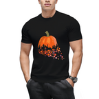 Pumpkin Dots Graphic T-Shirt