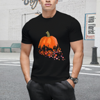 Pumpkin Dots Graphic T-Shirt