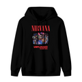 Nirvana Unplugged in New York Concert Hoodie, product image featuring the a moment from the stage design