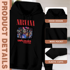 Nirvana Unplugged in New York Concert Hoodie, apparel product image