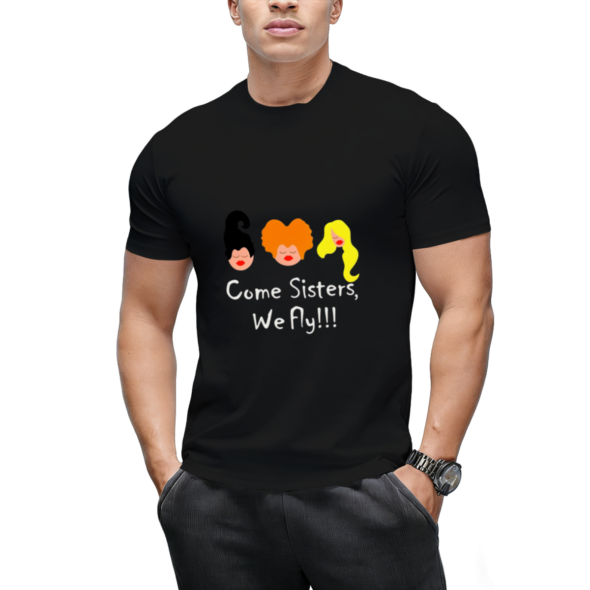 The Famous Witch Sisters Graphic T-Shirt