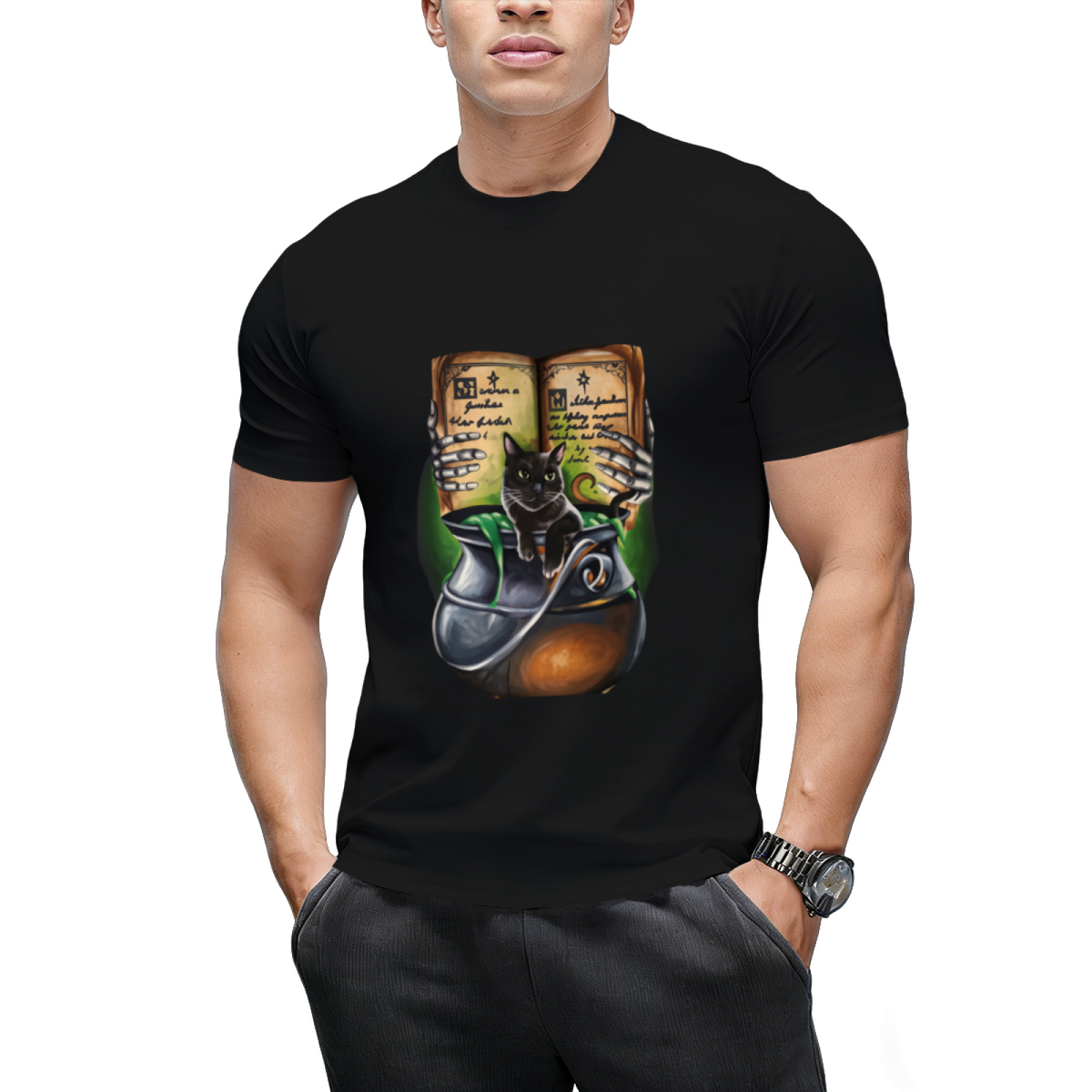 The Witch's Familiar Graphic T-Shirt