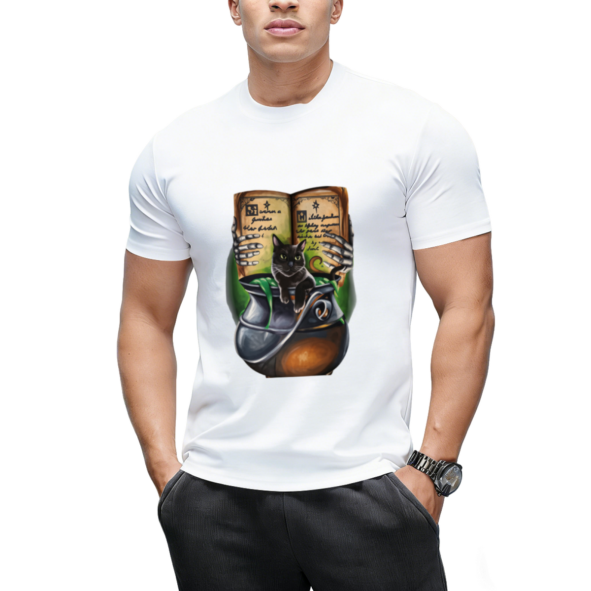 The Witch's Familiar Graphic T-Shirt