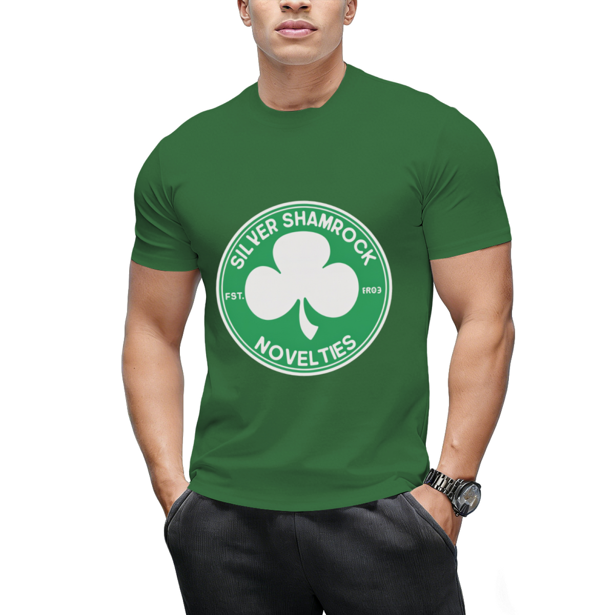 Silver Shamrock Novelties Graphic T-Shirt
