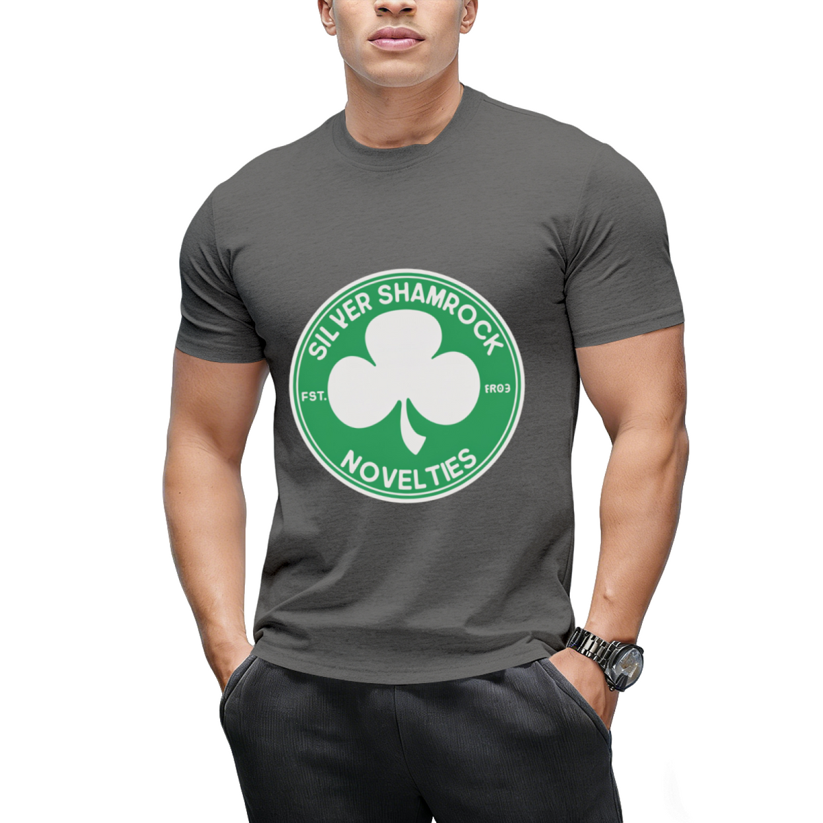 Silver Shamrock Novelties Graphic T-Shirt