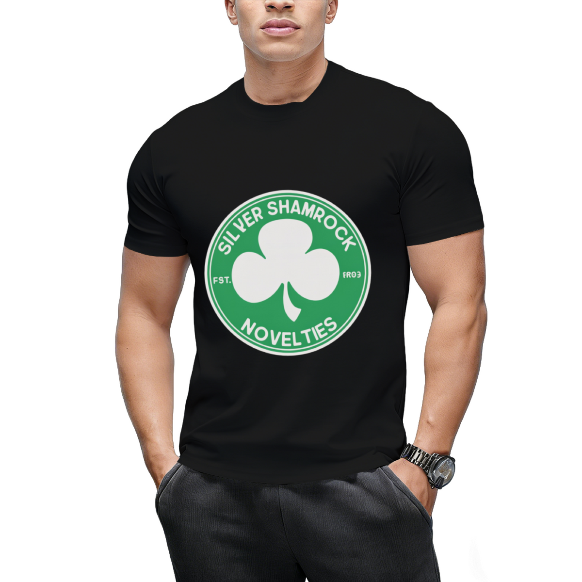 Silver Shamrock Novelties Graphic T-Shirt