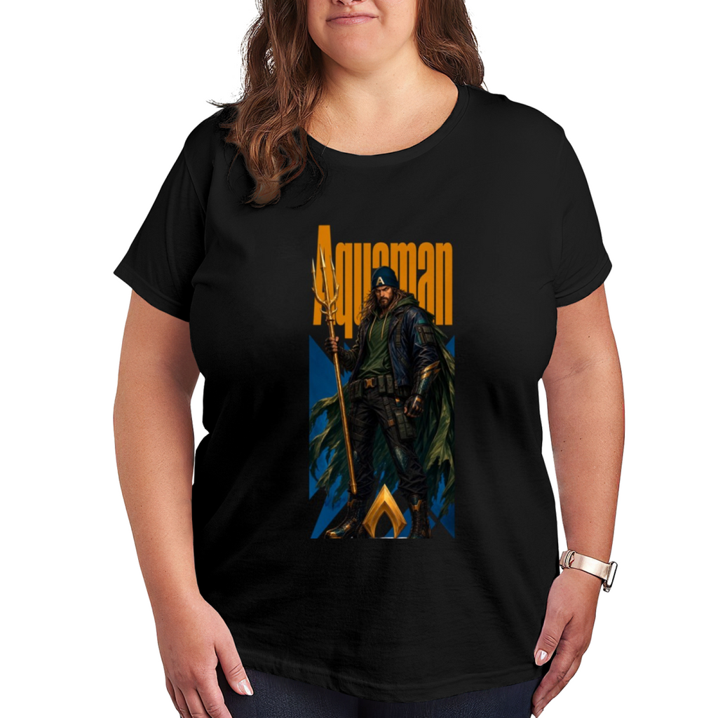 Hooded Trident Wanderer Women's T-Shirt for Streetwear