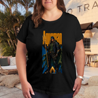Hooded Trident Wanderer Women's T-Shirt for Streetwear