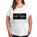 Smoky Pigtail Portrait Women's T-Shirt for Movie Nights