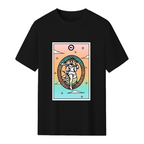 Rainbow Tarot the World Graphic T-Shirt