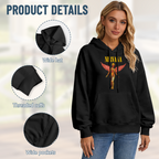 Hoodie product image with in utero pink angel artwork