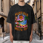 Grateful Dead Puerto Rico United States of Dead washed graphic T-shirt, product image