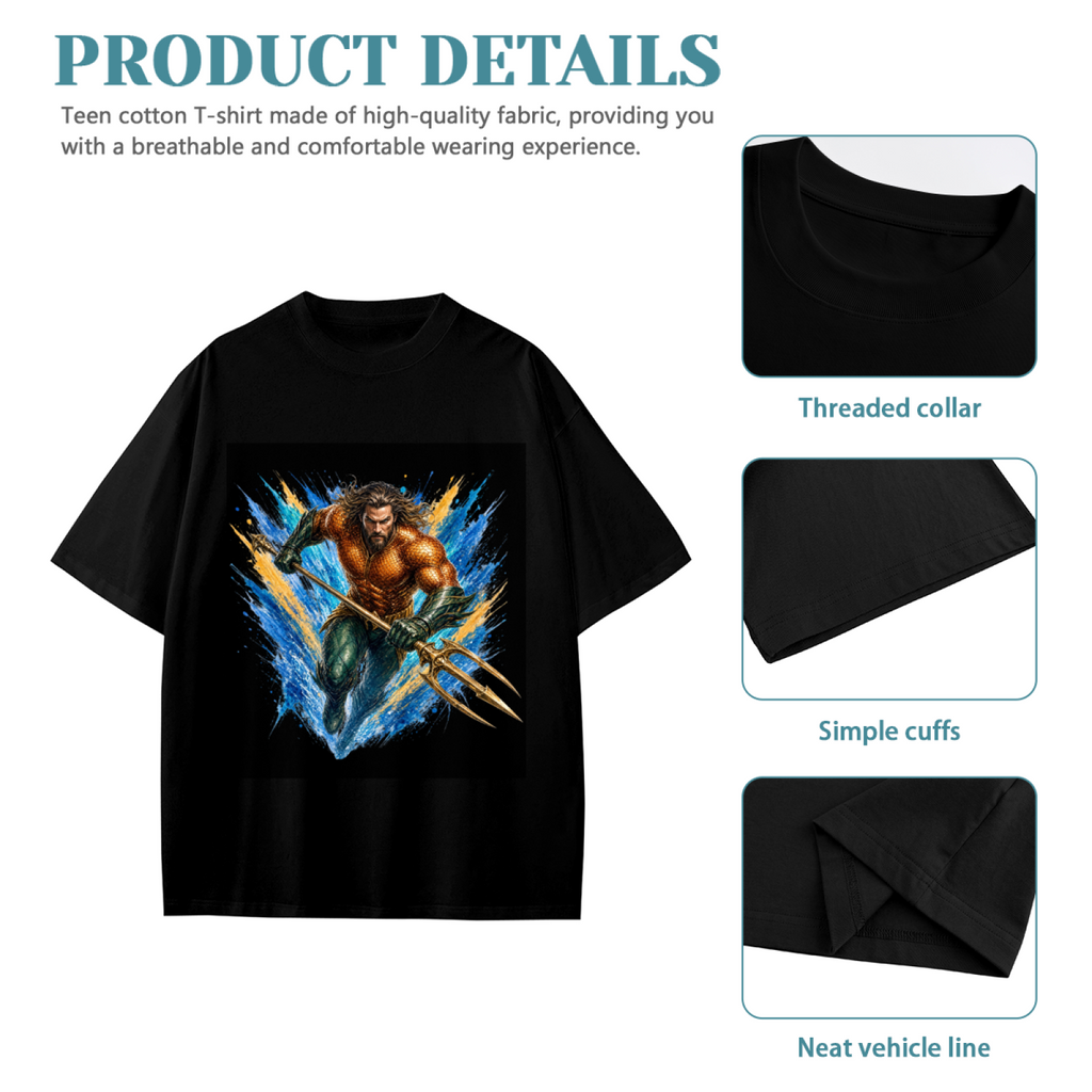Trident Wave Charge Kid's T-Shirt for Beach Trips