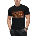 Gothic Throne Hall Men's T-Shirt for Game Nights