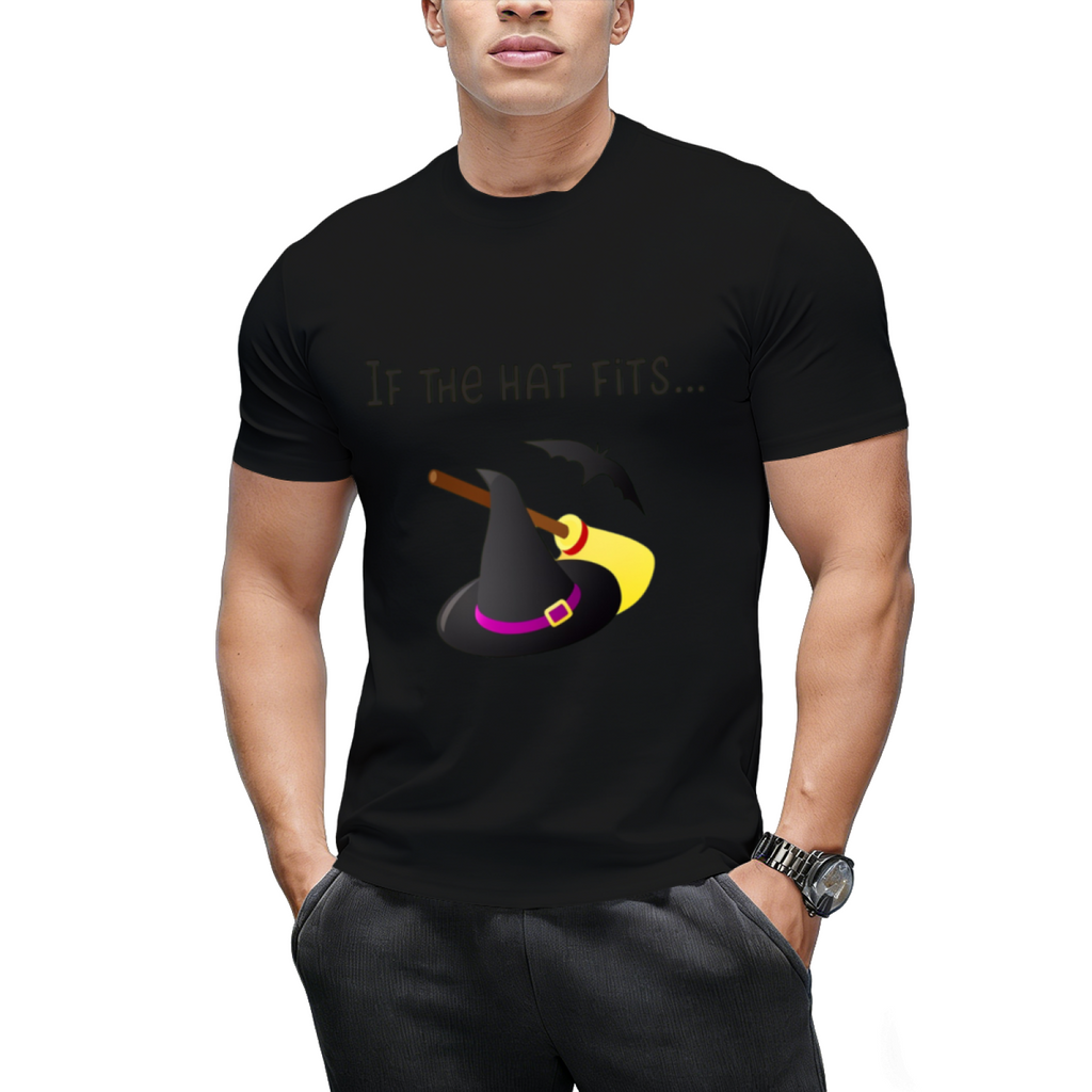 If the Hat Fits Witch Hat Graphic T-Shirt
