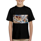 Golden Trident Sea Clash Kid's T-Shirt for Summer