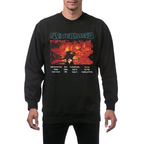 Artwork preview for Nirvana Nevermind Red Graphic Crewneck Sweatshirt
