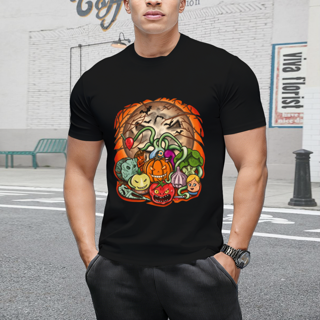 Killer Vegetables Graphic T-Shirt