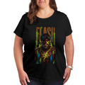 Yellow X Lightning Art Women's T-Shirt for Music Festivals