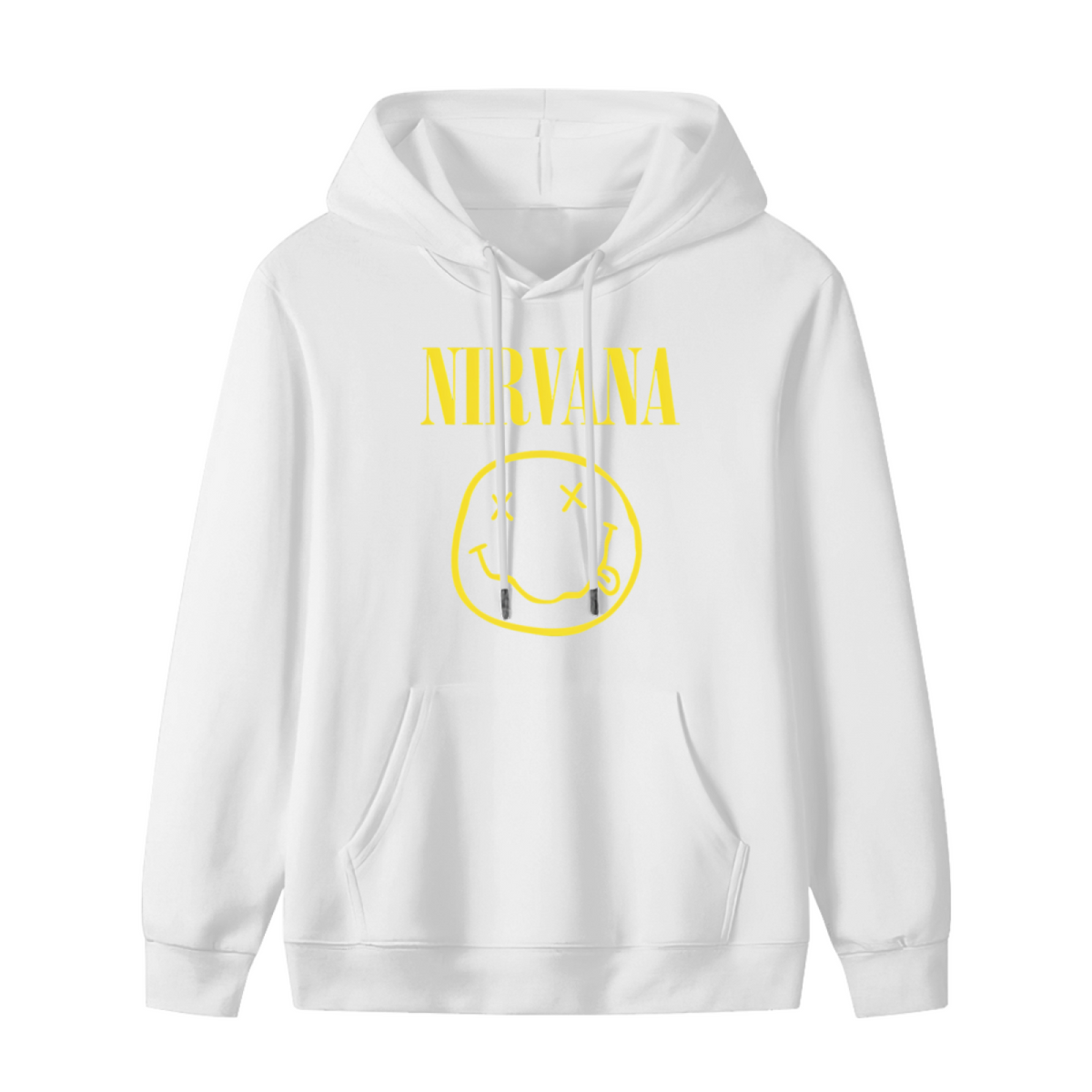 Nirvana Yellow Smiley Face Hoodie