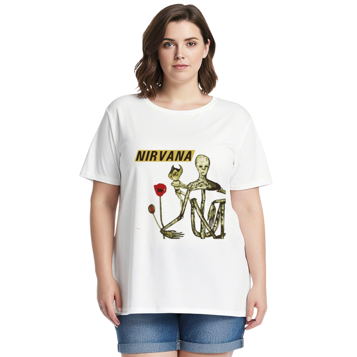 Nirvana Incesticide Doll & Poppy Graphic T-Shirt