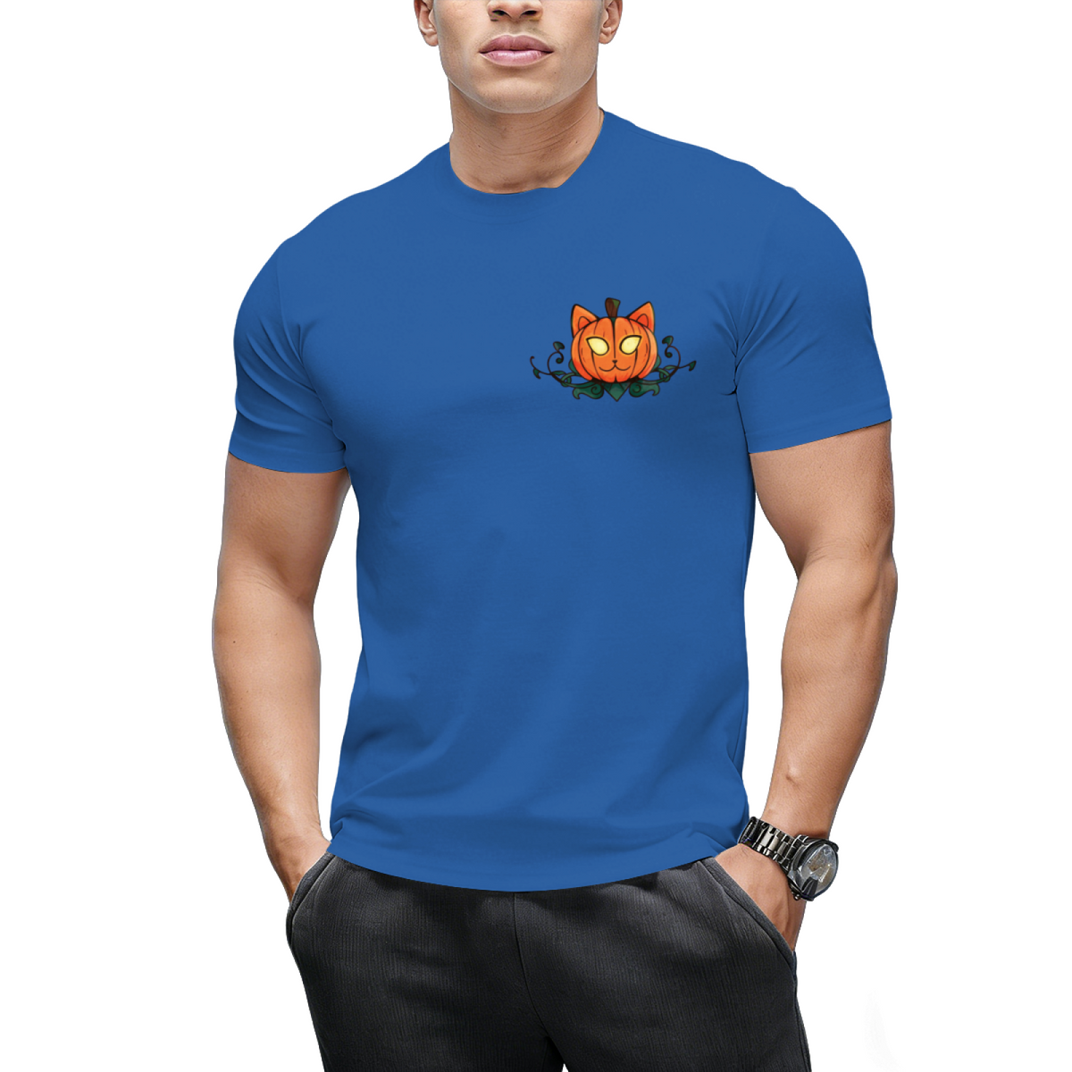 Pumpki-kitty! Graphic T-Shirt