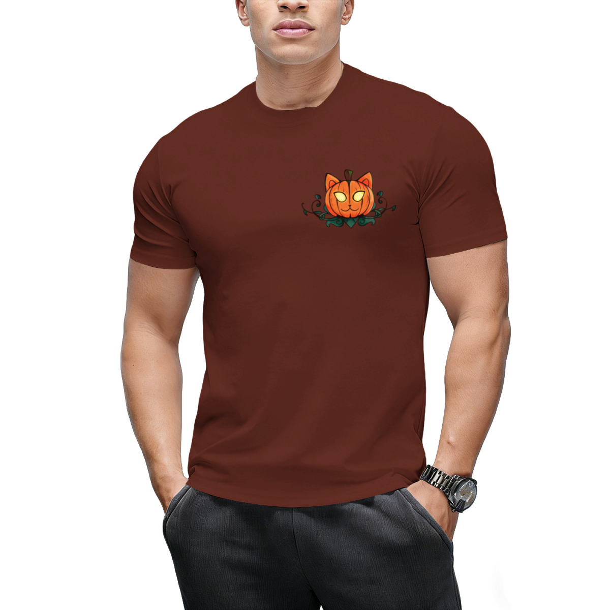 Pumpki-kitty! Graphic T-Shirt