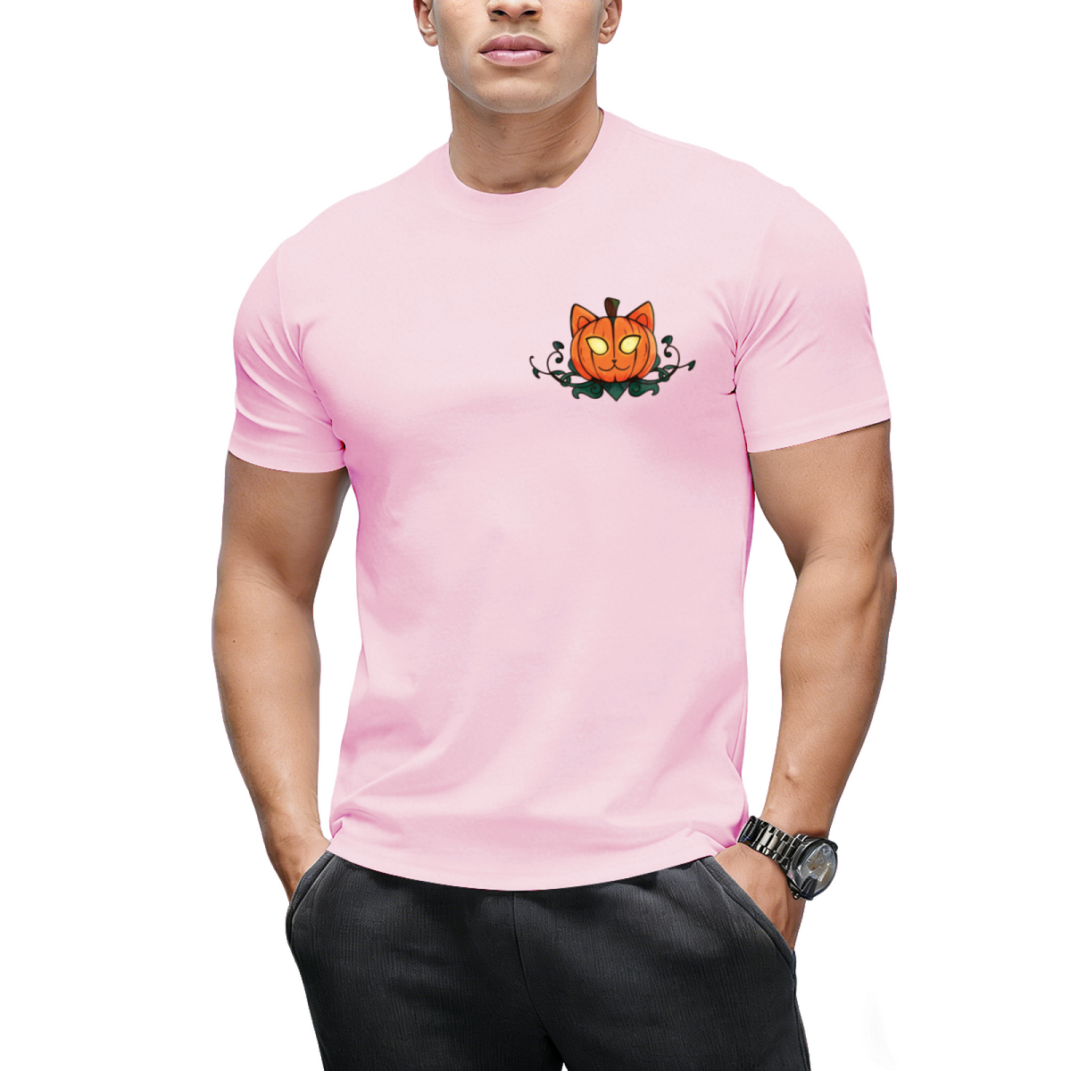 Pumpki-kitty! Graphic T-Shirt