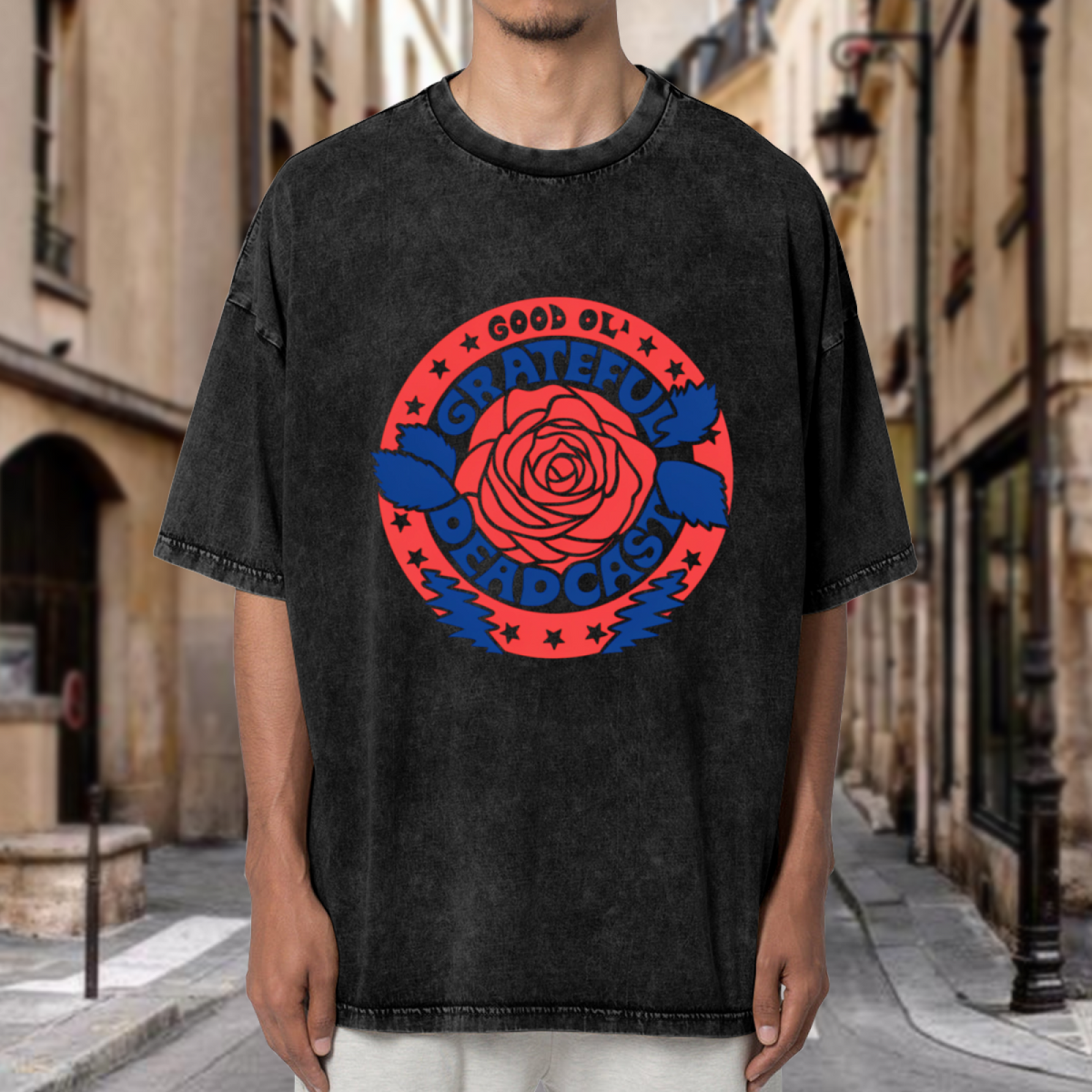 Grateful Dead Deadcast washed graphic T-shirt, product image