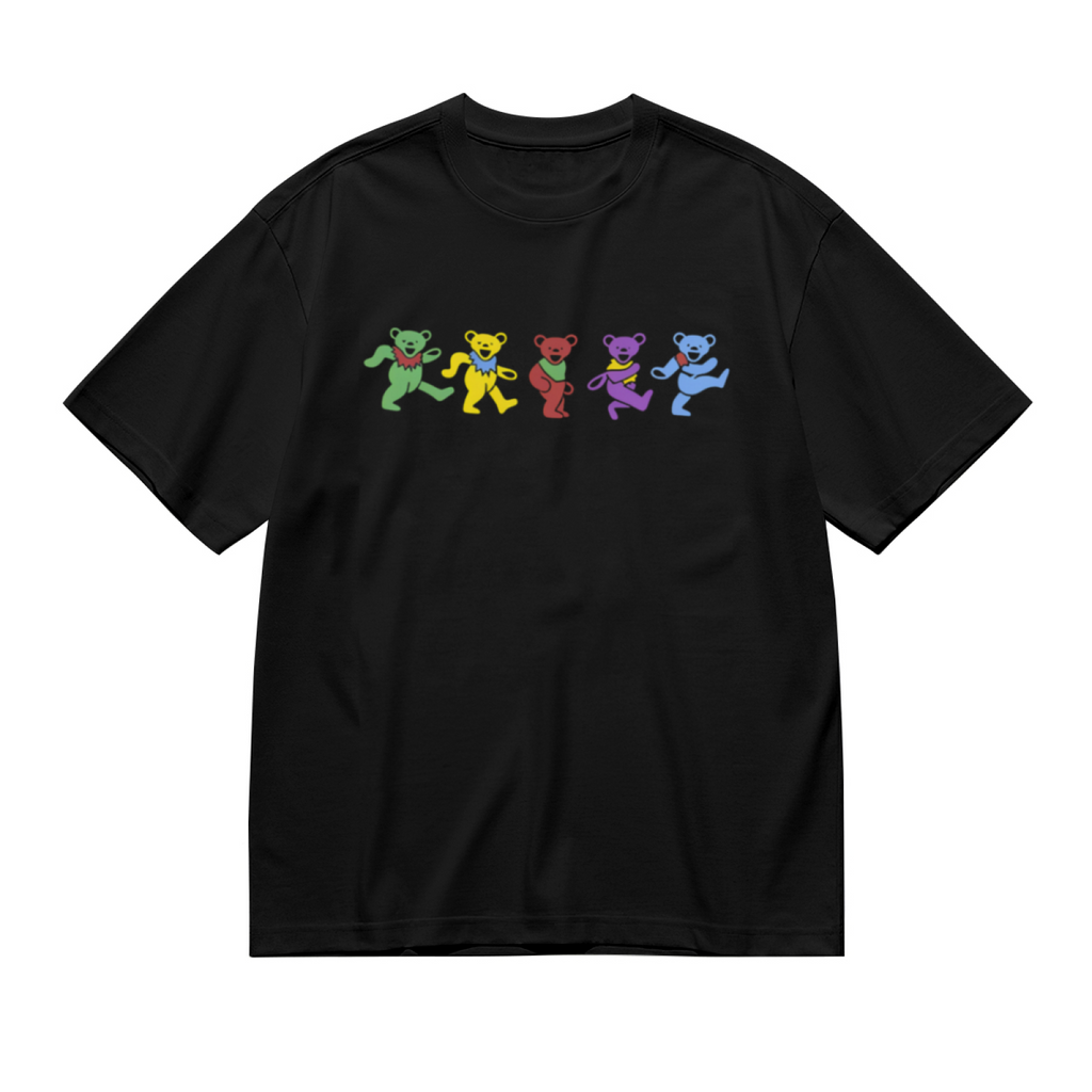 Grateful Dead Dancing Bears Navy graphic T-shirt product image