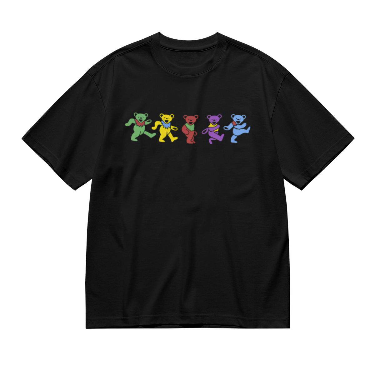 Grateful Dead Dancing Bears Navy graphic T-shirt product image