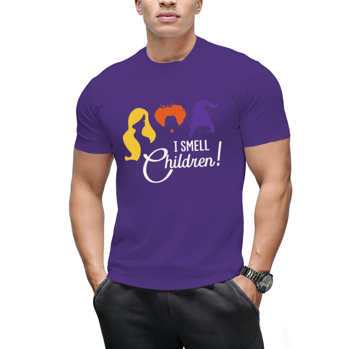I Smell Children Hocus Pocus Halloween Graphic T-Shirt