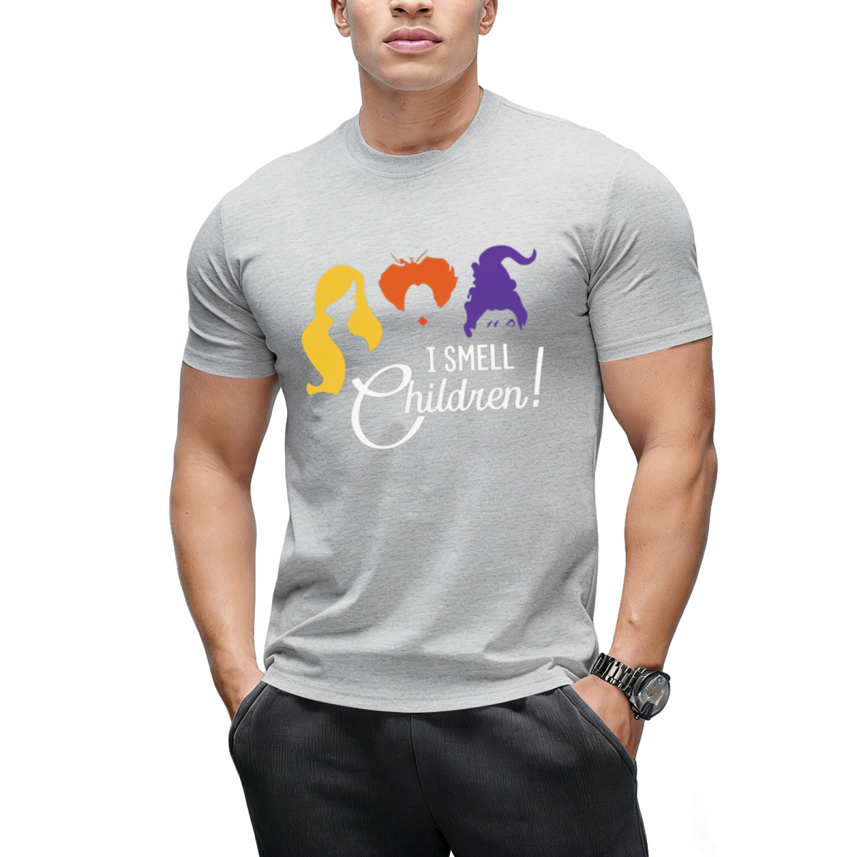 I Smell Children Hocus Pocus Halloween Graphic T-Shirt