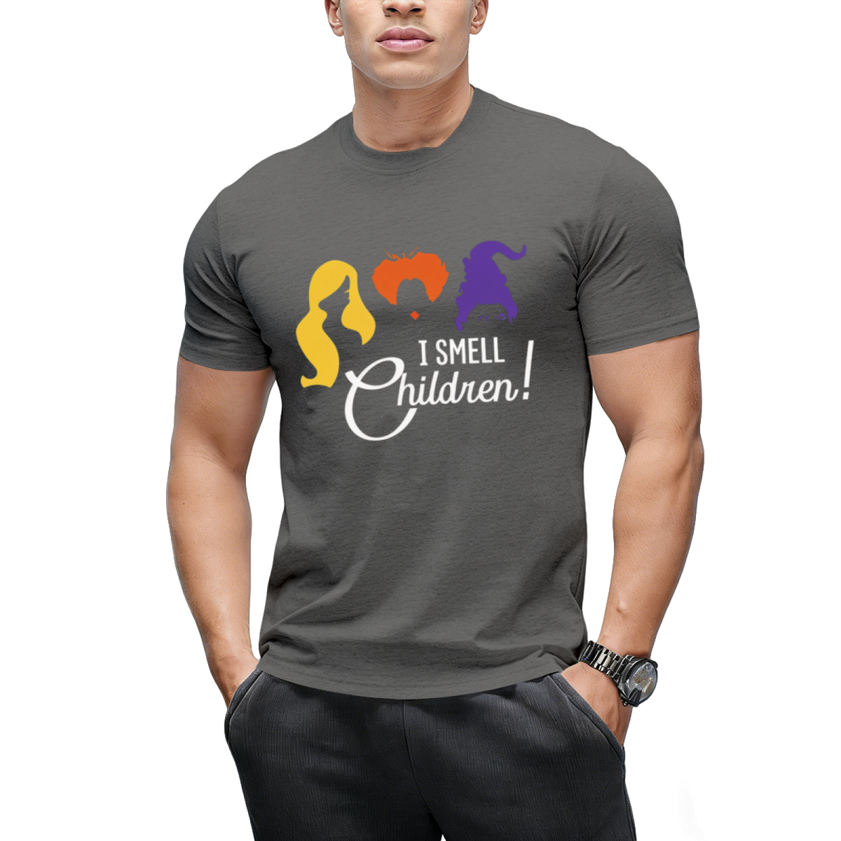 I Smell Children Hocus Pocus Halloween Graphic T-Shirt