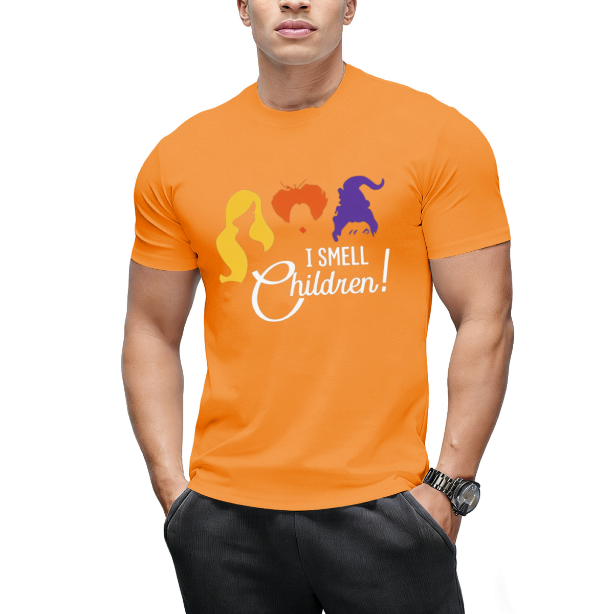 I Smell Children Hocus Pocus Halloween Graphic T-Shirt
