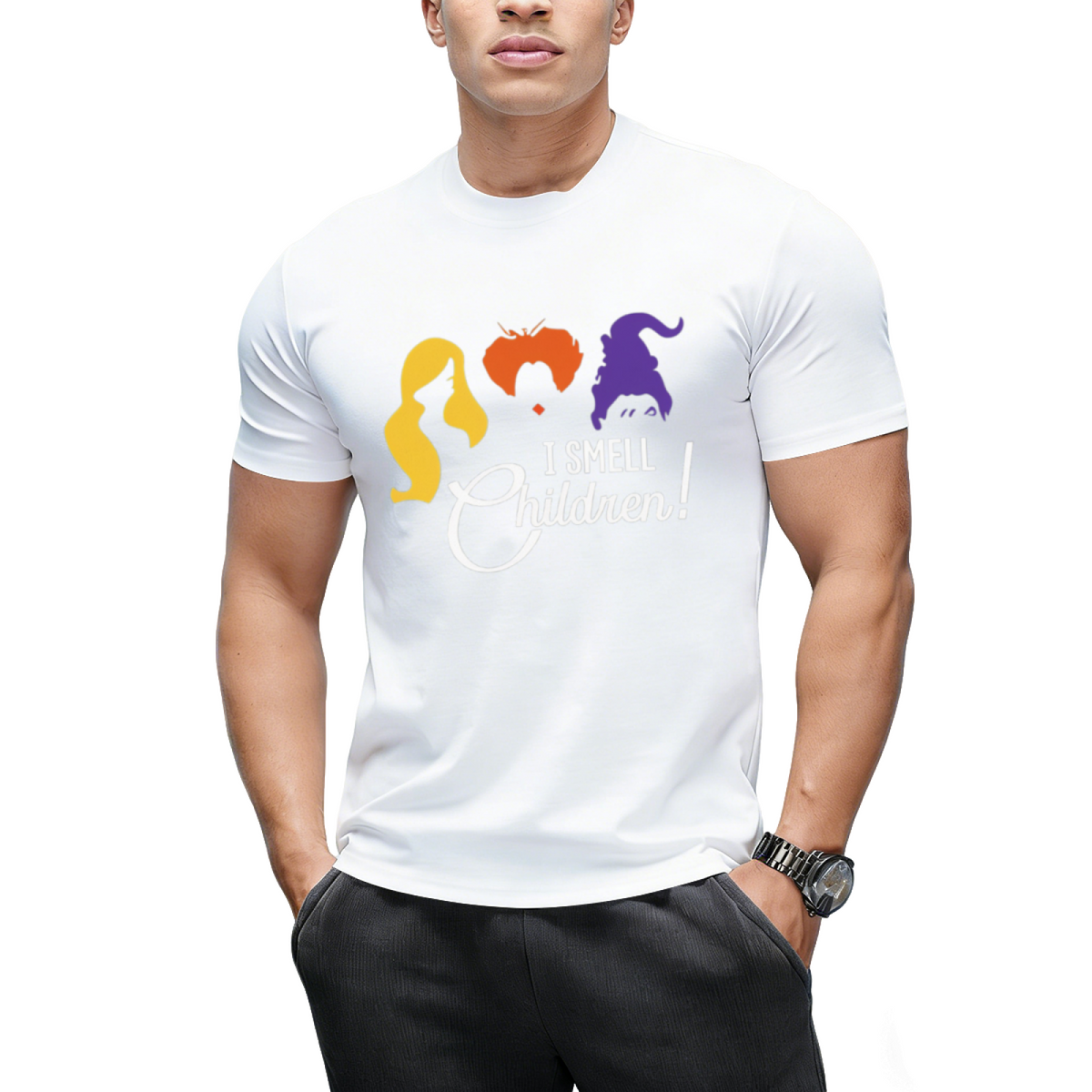 I Smell Children Hocus Pocus Halloween Graphic T-Shirt