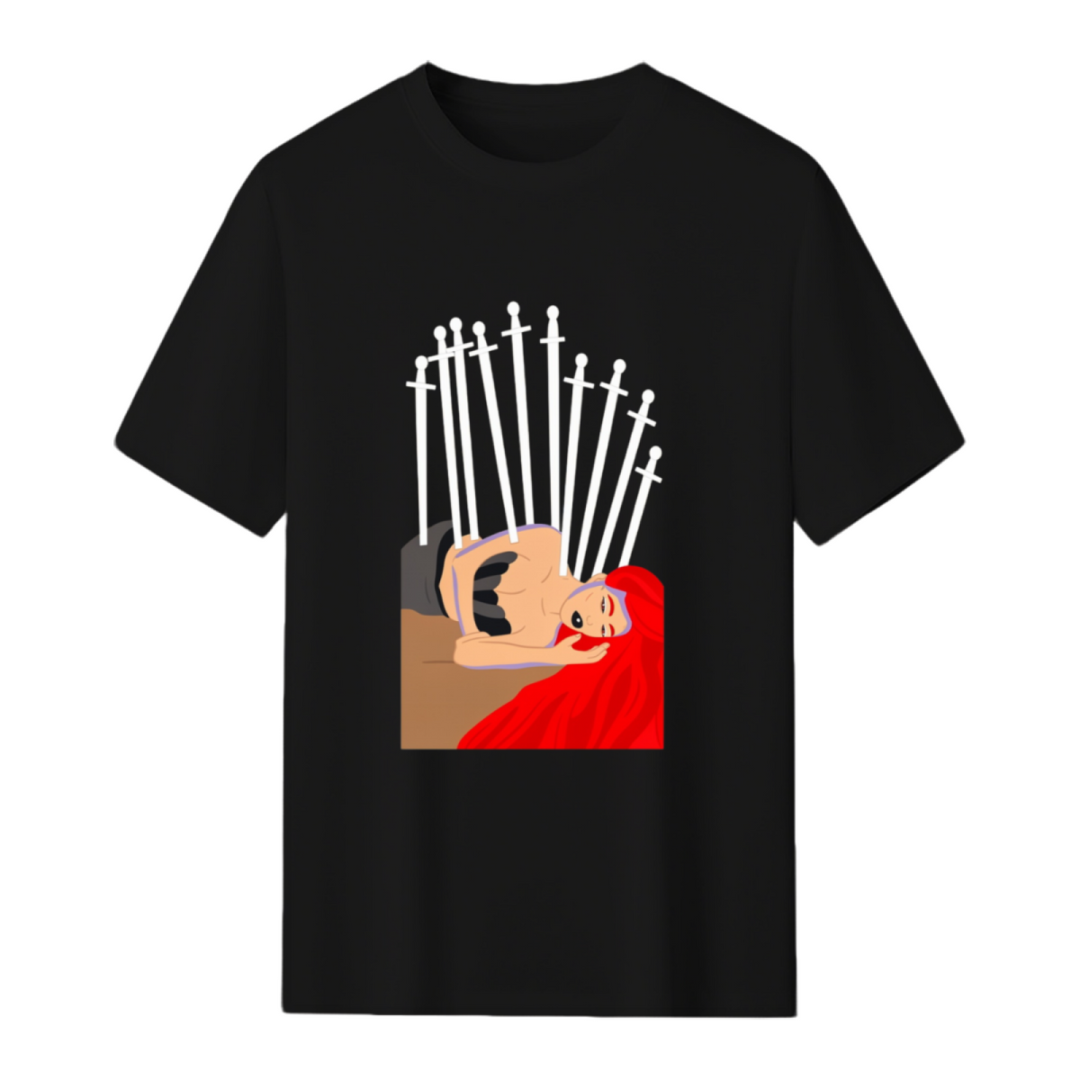 Ten of Weapons Graphic T-Shirt