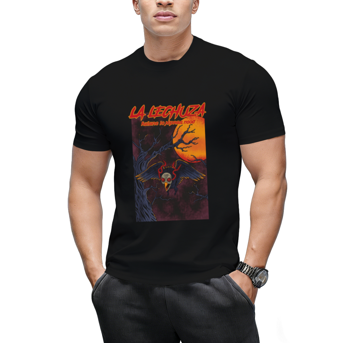 La Lechuza Witch Owl Graphic T-Shirt