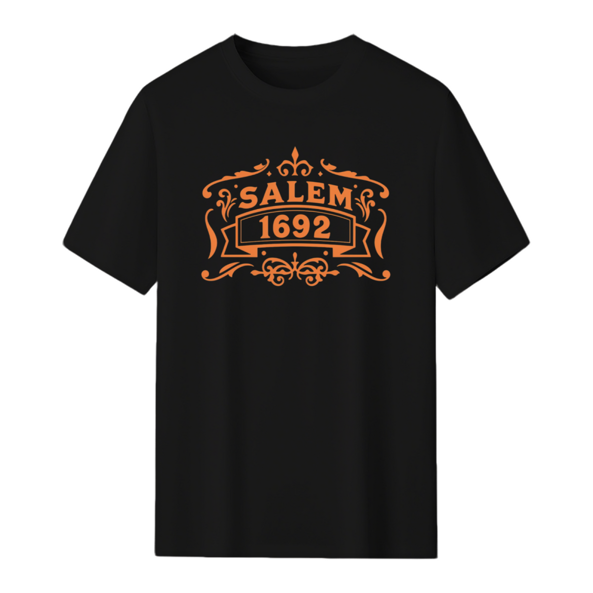 Salem Witch Trials 1692 Distressed Graphic T-Shirt