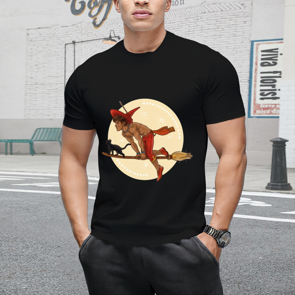 Witch Boy - Red Ruby Graphic T-Shirt
