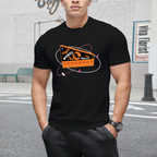 Retro Halloween Wax Candy Whistle Graphic T-Shirt