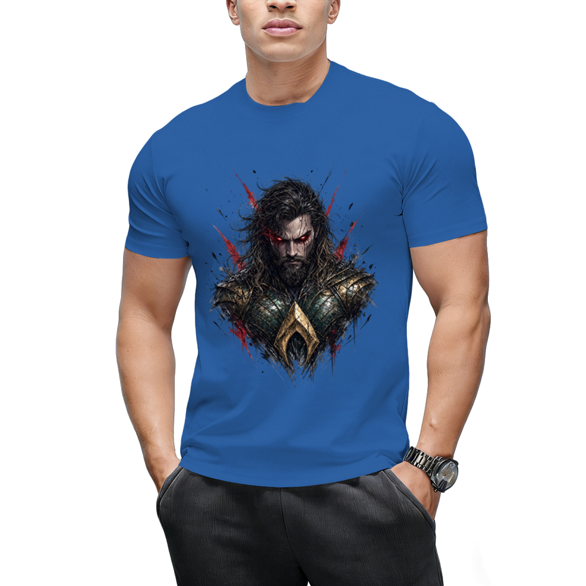 Ocean Energy Men's T-Shirt for Summer Vacations