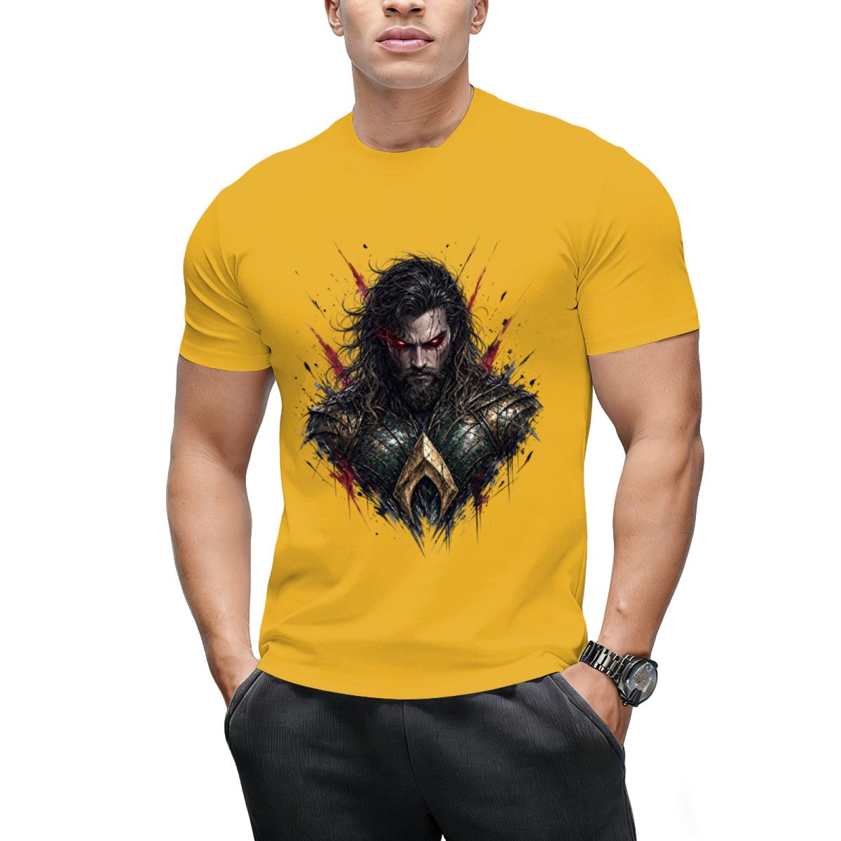 Ocean Energy Men's T-Shirt for Summer Vacations