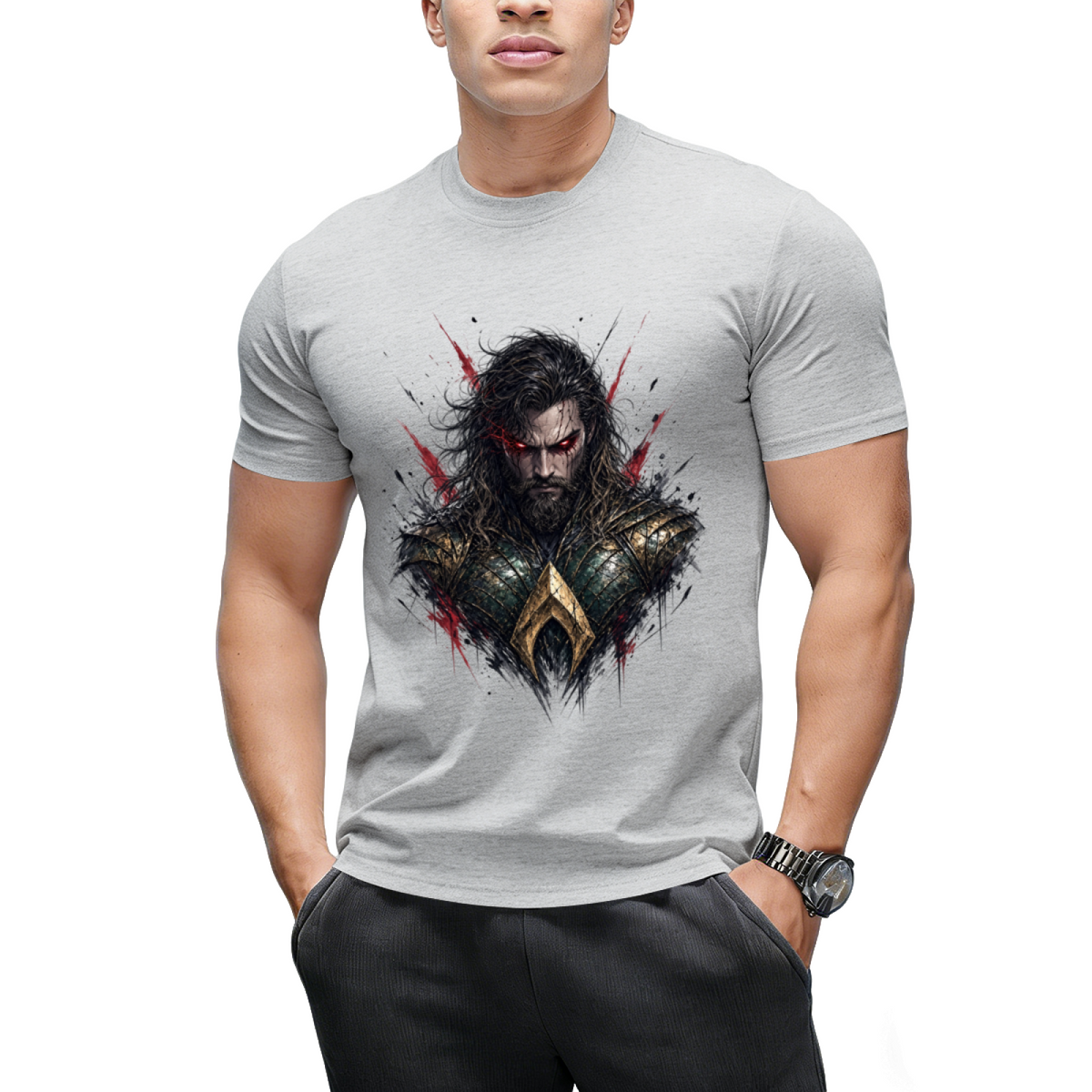Ocean Energy Men's T-Shirt for Summer Vacations