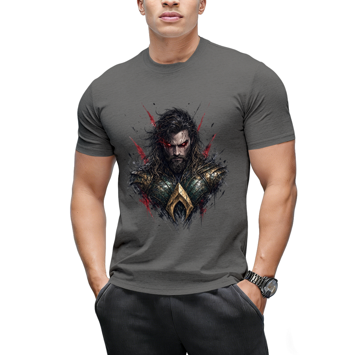Ocean Energy Men's T-Shirt for Summer Vacations