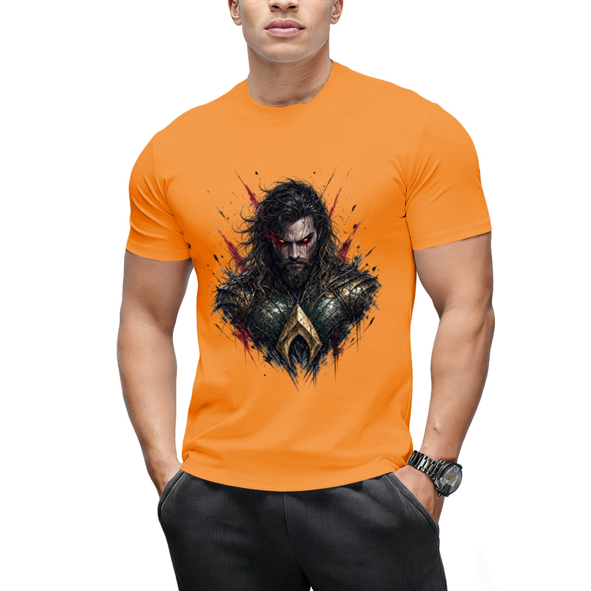 Ocean Energy Men's T-Shirt for Summer Vacations