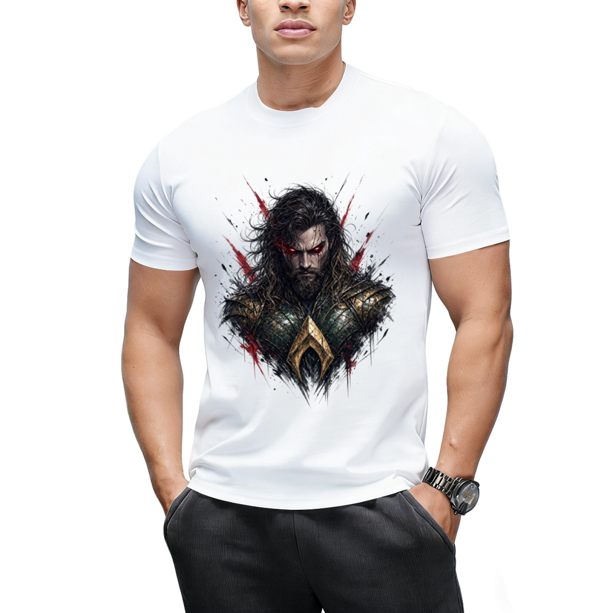 Ocean Energy Men's T-Shirt for Summer Vacations
