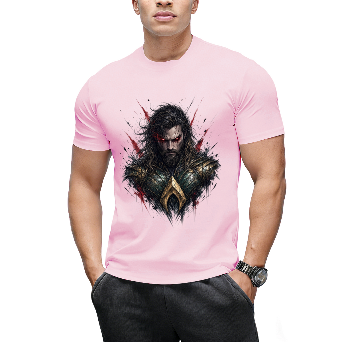 Ocean Energy Men's T-Shirt for Summer Vacations